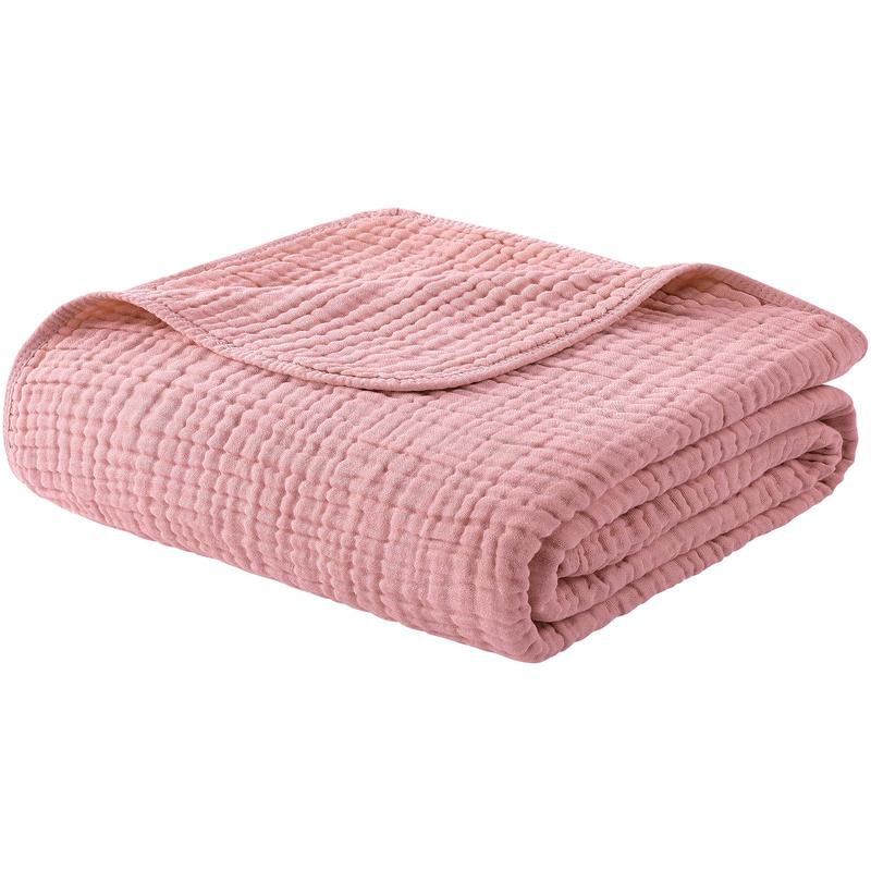 Plaid en mousseline - 100% coton mousseline